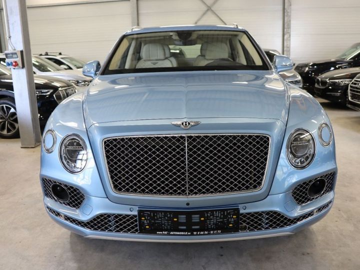 Bentley Bentayga 6.0 W12 608 ch 4WD First Edition ACC TOP 360° 1èreM Sièges AV,AR chauffants électriques , AV massants , Chauffants , Garantie 12 mois Bleu - 2