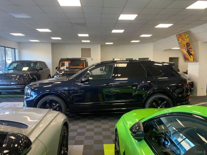 Bentley Bentayga S 550 CV 4.0 V8 Origine France 1ere main TVA Taxe CO2 Paye 550CV LOA 2 629 Euros/mois Noir - 15