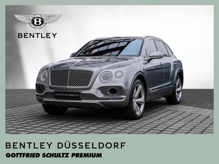 Bentley Bentayga V6 3.0 Hybrid plug-in 449 ch 4WD Autom. 1èreM TOP 360° 4 Sièges Sièges AV,AR chauffants électriques , AV massants, ventilés , Garantie 12 mois Prémium Grise - 1