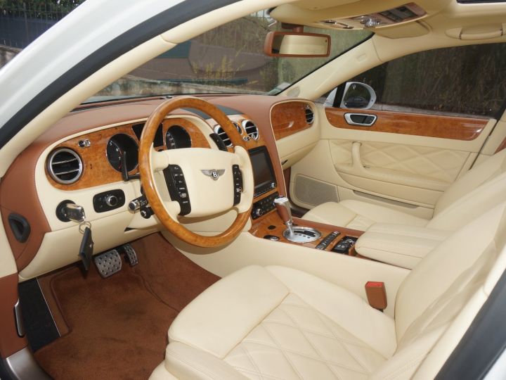 Bentley Continental Flying Spur FLYING SPUR V12 Blanche - 5