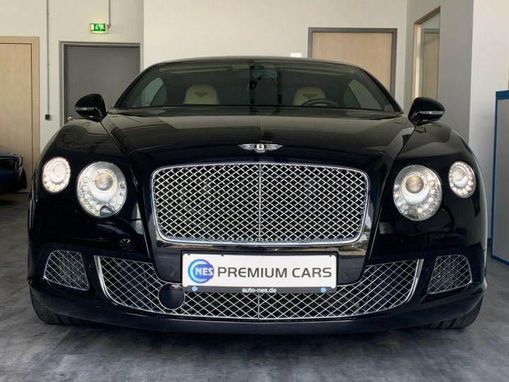 Bentley Continental GT 6.0 W12 * CUIR BEIGE * Caméra * 20' * Garantie 12 mois Noir - 2