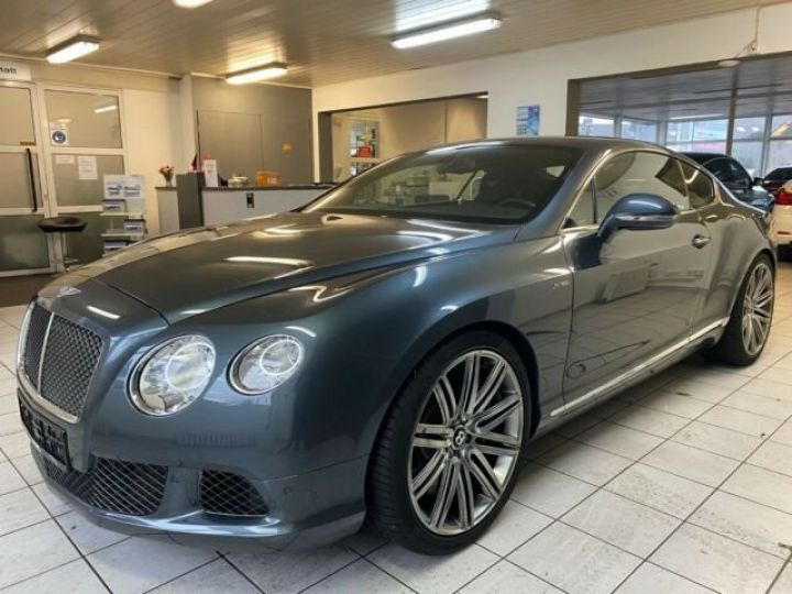 Bentley Continental GT Bentley Continental GT 6.0 W12 Speed ​​4WD Carbone gris Occasion - 1