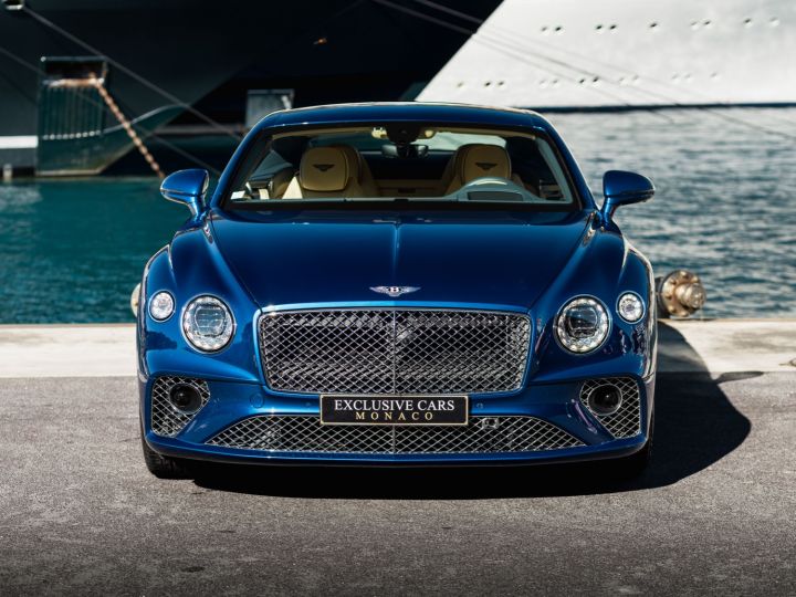 Bentley Continental GT COUPE W12 MULLINER 635 CV - MONACO Sequin Bleu Métal - 2