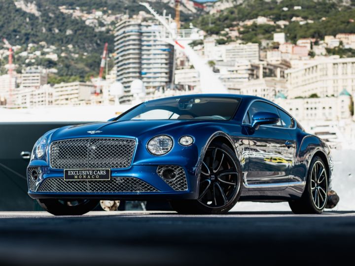 Bentley Continental GT COUPE W12 MULLINER 635 CV - MONACO Sequin Bleu Métal - 25