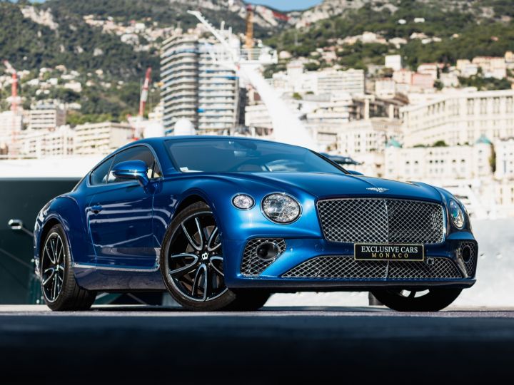 Bentley Continental GT COUPE W12 MULLINER 635 CV - MONACO Sequin Bleu Métal - 27