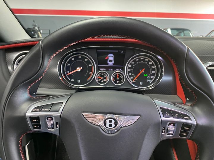 Bentley Continental GT Speed 6.0 W12 642 ch Black Edition Phase 2 Noir Métallisé - 14