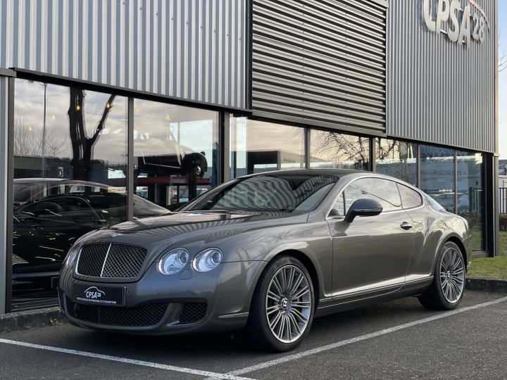 Bentley Continental GT Speed BENTLEY CONTINENTAL GT COUPE 6.0 W12 BI-TURBO 610 GT SPEED gris anthracite - 1
