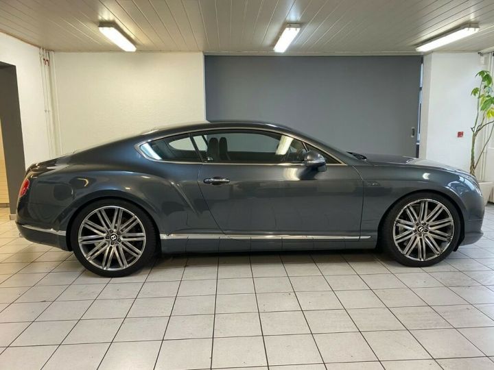 Bentley Continental GT Speed Carbone*1ERE MAIN*GARANTIE Gris métallique - 5