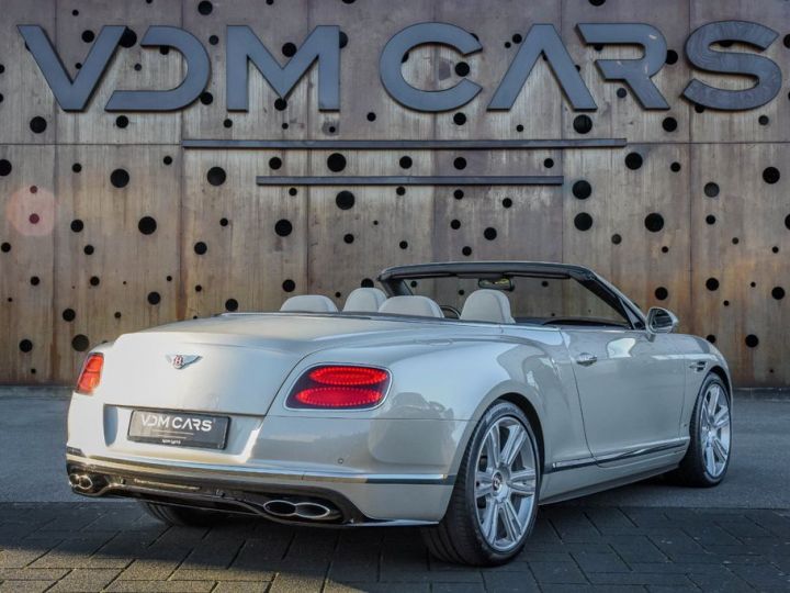 Bentley Continental GTC 4.0 V8 S 528 Ch 4WD*ACC *JA20* 1èreM* MULLINER*MASSAGE* Sièges Chauffants Massants Ventilés * Garantie 12 Mois Prémium Blanche - 13