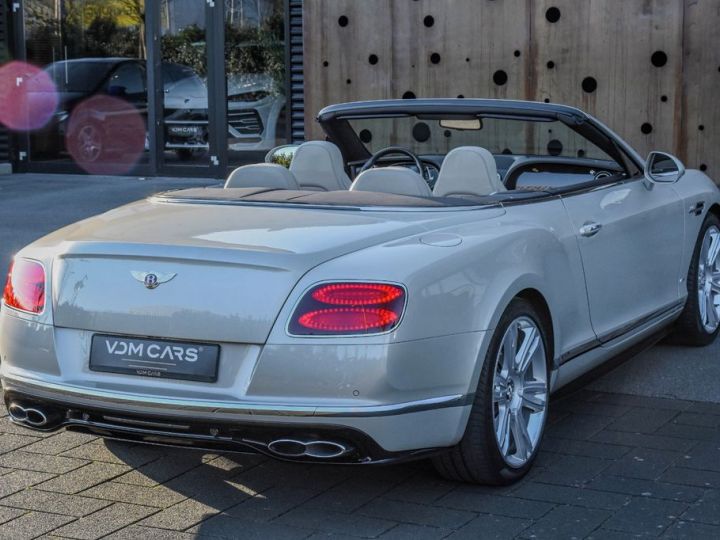 Bentley Continental GTC 4.0 V8 S 528 Ch 4WD*ACC *JA20* 1èreM* MULLINER*MASSAGE* Sièges Chauffants Massants Ventilés * Garantie 12 Mois Prémium Blanche - 14