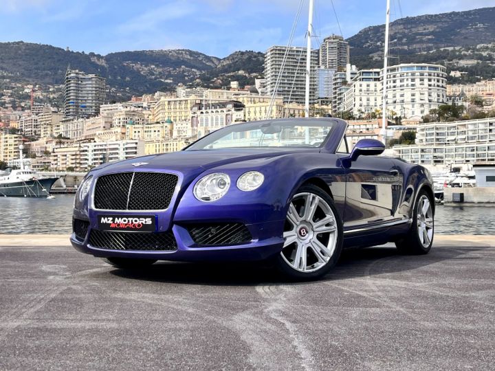 Bentley Continental GTC II V8 CABRIOLET 507 CV Violet Métal Vendu - 2