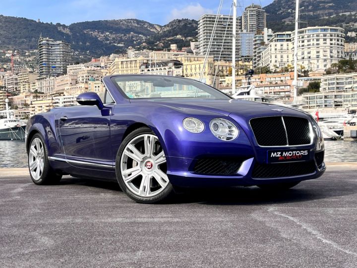 Bentley Continental GTC II V8 CABRIOLET 507 CV Violet Métal Vendu - 9