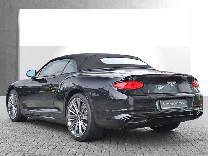 Bentley Continental GTC Speed W12 659ch Touring*Naim*Ecran rotatif*Garantie*Première main Noir onyx - 6