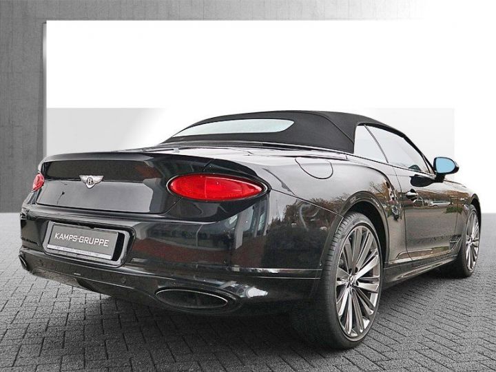 Bentley Continental GTC Speed W12 659ch Touring*Naim*Ecran rotatif*Garantie*Première main Noir onyx - 8