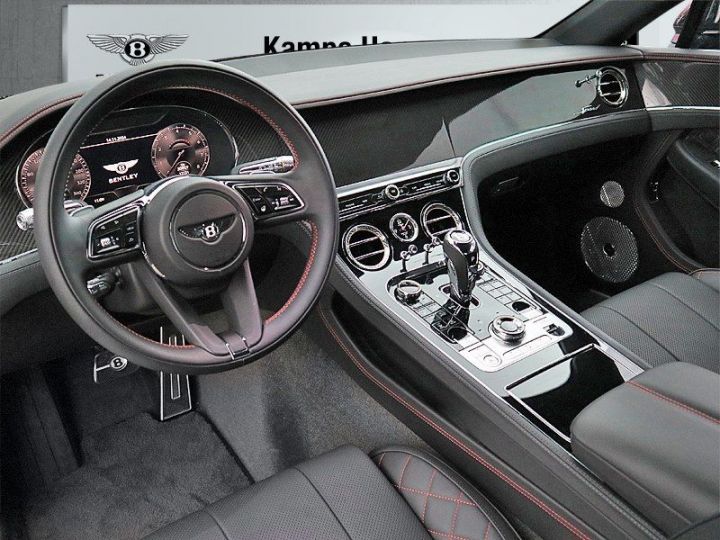 Bentley Continental GTC Speed W12 659ch Touring*Naim*Ecran rotatif*Garantie*Première main Noir onyx - 12