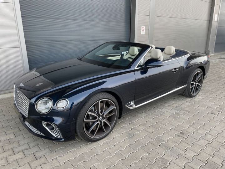 Bentley Continental GTC V8  BLEU  Occasion - 3