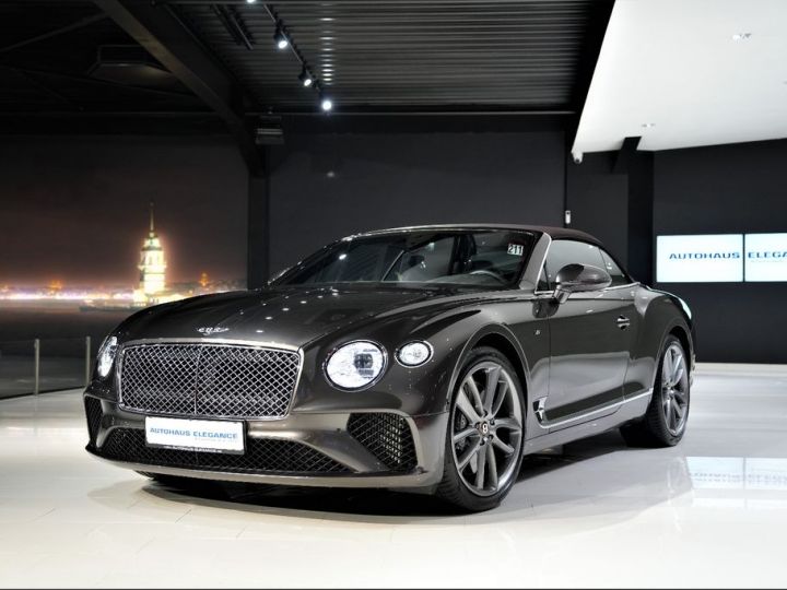 Bentley Continental GTC V8 4.0 S 549 MULLINER B&O Caméra Entretien Bentley Gris Métallisé Sièges Massants Et Ventilés Garantie 12 Mois Prémium Grise - 6