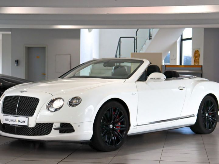 Bentley Continental GTC W12 6.0 635 Speed Mulliner/ACC/ CarbonKit/TV / Caméra / Garantie 12 mois Prémium Blanche - 1