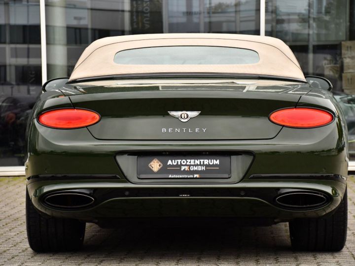 Bentley Continental GTC W12 First Edition 635ch Affichage tête haute Vision nocturne Garantie Vert foncé - 5