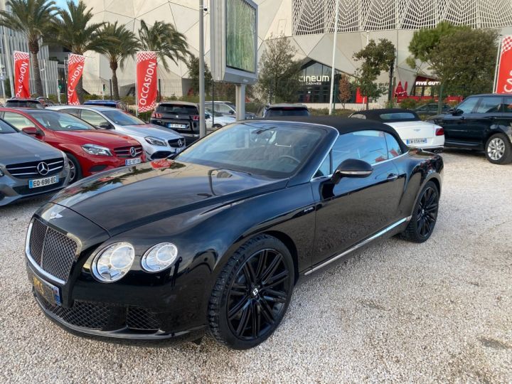 Bentley Continental GTC W12 SPEED Noir - 1