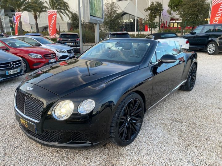 Bentley Continental GTC W12 SPEED Noir - 2