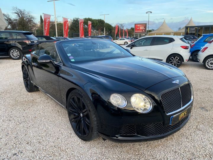 Bentley Continental GTC W12 SPEED Noir - 4