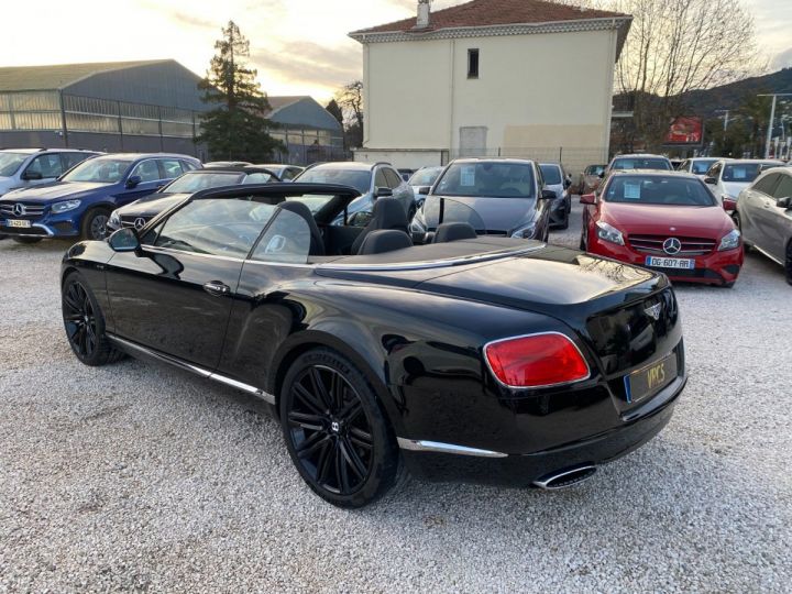 Bentley Continental GTC W12 SPEED Noir - 7