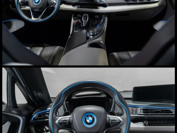 BMW i8 362 Ch – Immat France 14 226 kms Harman Kardon Cam recul Sièges élec. Chauffants 773EMOIS Gris - 7