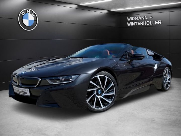 BMW i8 BMW I8 Roadster 374 Head-Up Laser Carbon GPS H/K Design Accaro Caméra Garantie 12 Mois Noire - 1