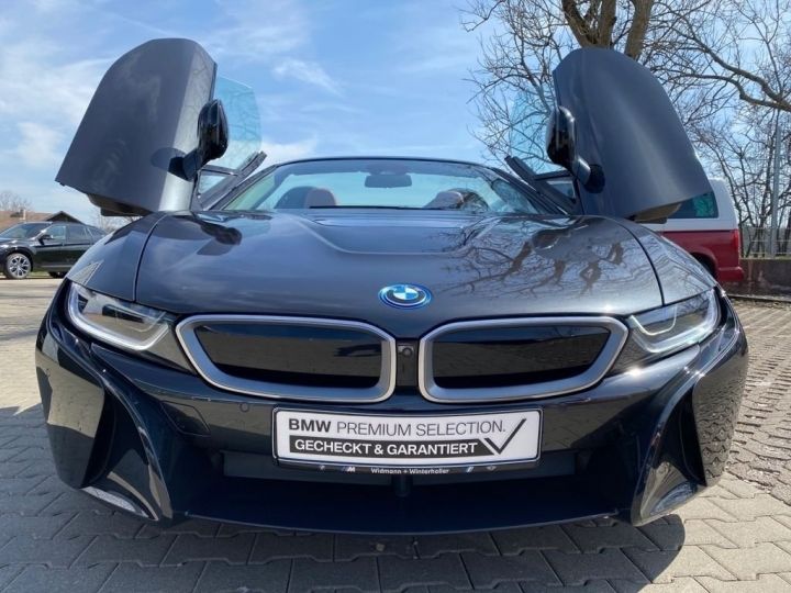 BMW i8 BMW I8 Roadster 374 Head-Up Laser Carbon GPS H/K Design Accaro Caméra Garantie 12 Mois Noire - 12