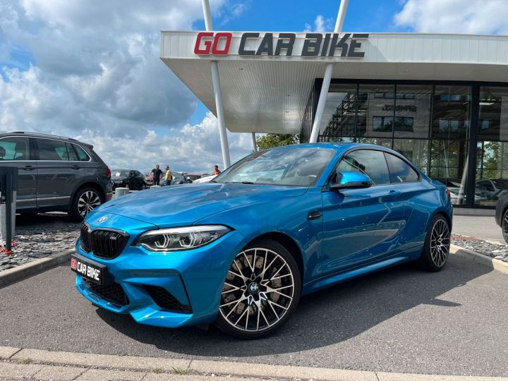 BMW M2 410ch Compétition MALUS INCLUS Pack Black Harman Kardon Sièges Baquets Echappement sport 19P Garantie 6 ans 639-mois Occasion