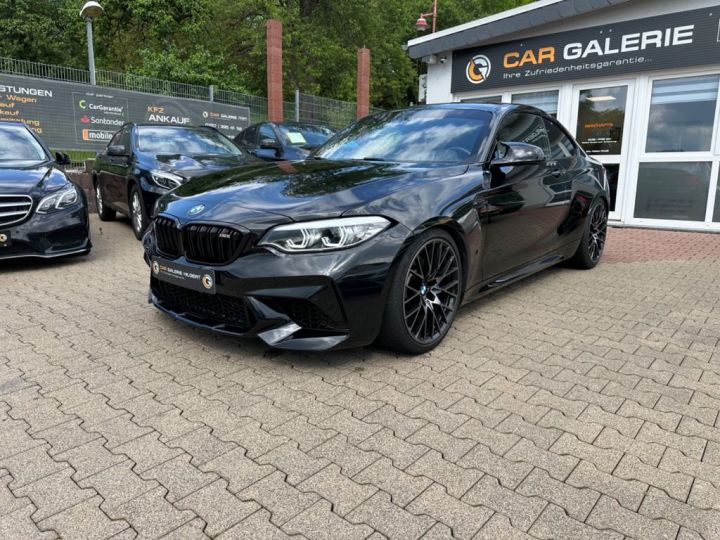 BMW M2 6L 3.0 L turbo Compétition 411 Full Black *TO *H&K*Carbon*LED* Garantie 12 mois Prémium Noire - 9