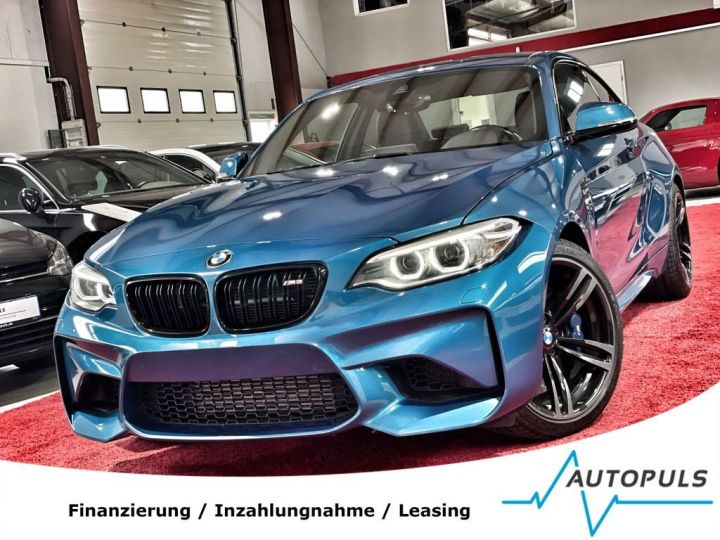 BMW M2 BMW M2 *DKG* 370CARPLAY*DAB*KEYLESGO*H/K Garantie 12 Mois Bleu - 1