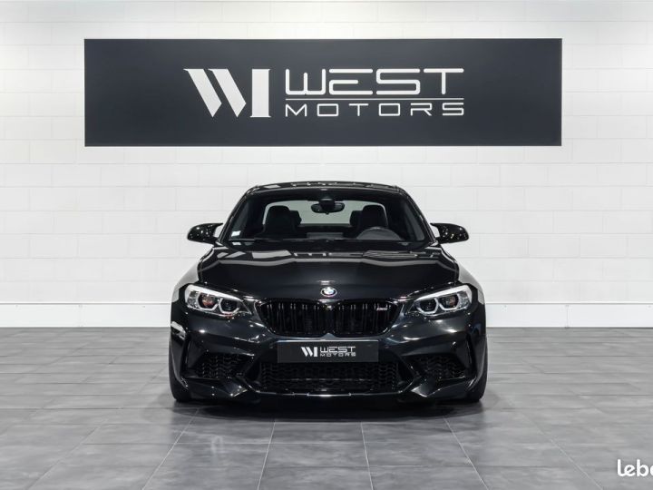 BMW M2 Compétition 3.0 410 MDKG Freins M Sport Feux LED adapt. Cam Recul Harman Kardon Carplay 555EMOIS Noir - 2