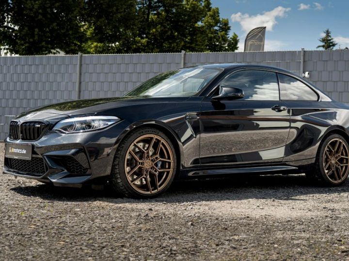 BMW M2 Compétition 411ch Sièges sport Harman kardon Caméra Drivelogic Echappement sport REMUS GARANTIE 12 MOIS NOIR - 2