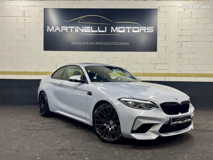 BMW M2 Coupé I (F87) 3.0 410ch Competition M DKG Gris - 5