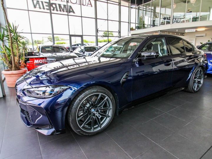 BMW M3 Competition /Carbon/ 360°/ Laser/ 510 ch / 1èreM / HK / Garantie 12 mois prémium Bleu - 1
