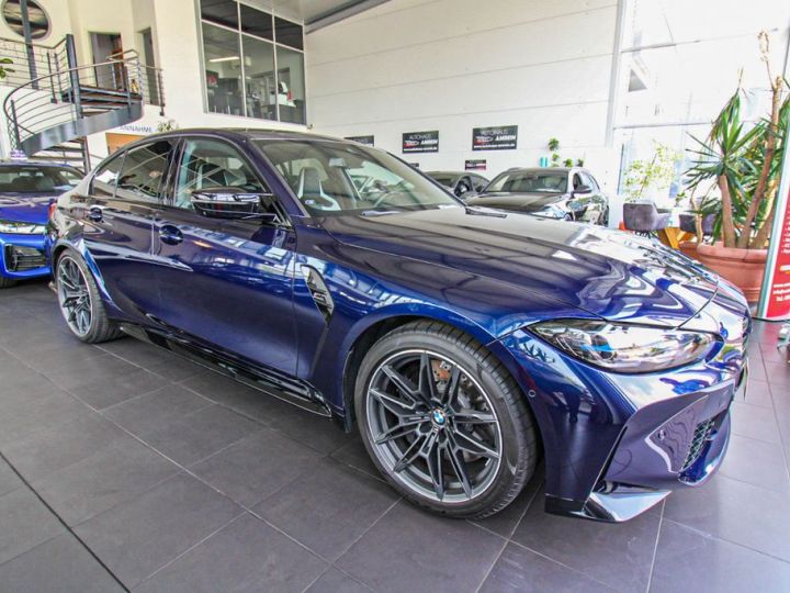 BMW M3 Competition /Carbon/ 360°/ Laser/ 510 ch / 1èreM / HK / Garantie 12 mois prémium Bleu - 5