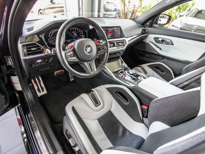 BMW M3 Competition /Carbon/ 360°/ Laser/ 510 ch / 1èreM / HK / Garantie 12 mois prémium Bleu - 14