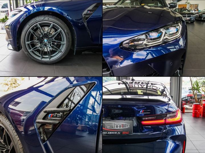 BMW M3 Competition /Carbon/ 360°/ Laser/ 510 ch / 1èreM / HK / Garantie 12 mois prémium Bleu - 30