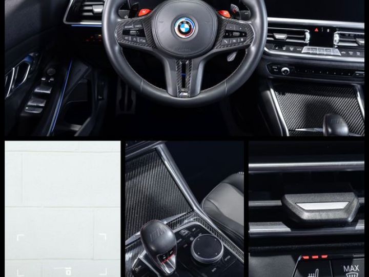 BMW M3 Compétition G80 510 MDKG – Immat France Baquets Carbone Harman Kardon 999EMOIS Gris - 9