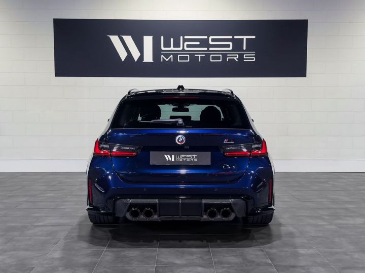 BMW M3 Compétition Touring 3.0 510 – 1°Main Française Carbone Tête Haute Harman Kardon TVA 1219EMOIS Bleu - 5