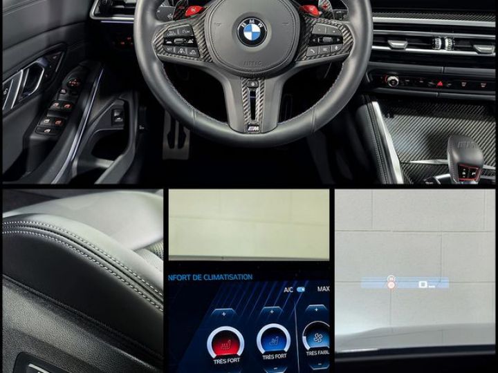 BMW M3 Compétition Touring 3.0 510 – 1°Main Française Carbone Tête Haute Harman Kardon TVA 1219EMOIS Bleu - 9