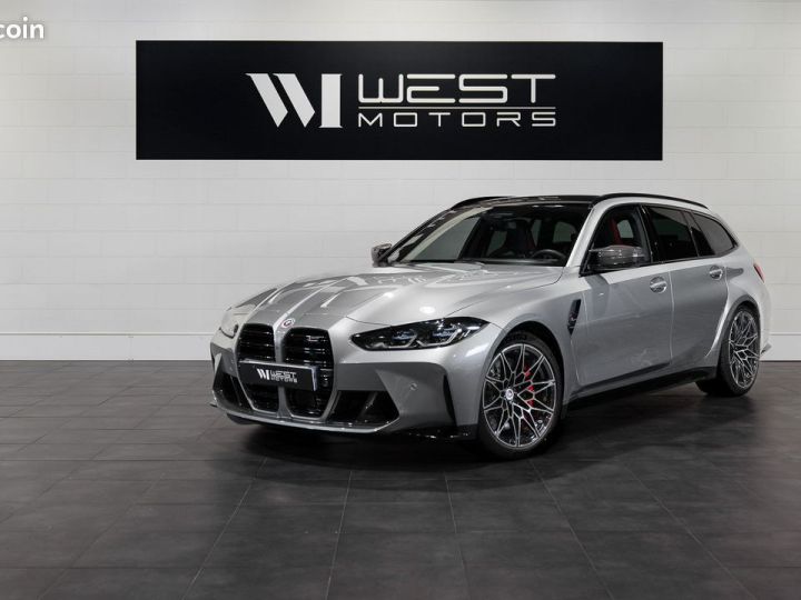 BMW M3 Compétition Touring 3.0 510 – Française Baquets Carbone Tête Haute Harman Kardon 1219EMOIS Gris - 1