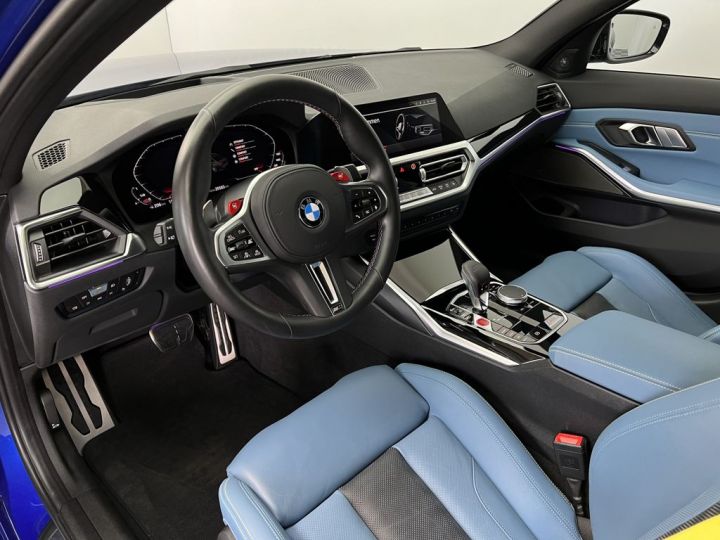 BMW M3 G80 Competition|2ème M |M-Driver's |H&K | Caméra | Garantie Bmw Prémium 03/06/2026 Bleu - 10