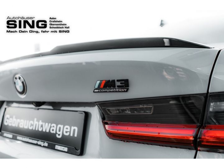 BMW M3 G80 Competition 510 *Carbon*Park-Assist-Pak. Plus*H/Kardon 1èreM 360° Garantie 12 mois Prémium Grise - 6