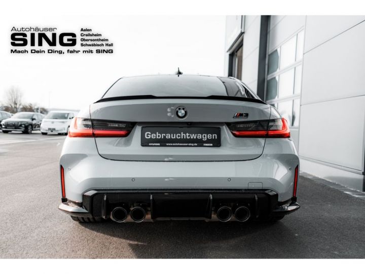 BMW M3 G80 Competition 510 *Carbon*Park-Assist-Pak. Plus*H/Kardon 1èreM 360° Garantie 12 mois Prémium Grise - 8