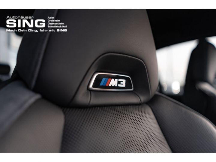 BMW M3 G80 Competition 510 *Carbon*Park-Assist-Pak. Plus*H/Kardon 1èreM 360° Garantie 12 mois Prémium Grise - 14