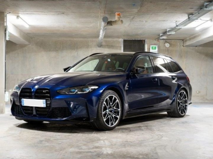 BMW M3 SERIE 3 (G81) TOURING 3.0 510 COMPETITION M XDRIVE BVA8 Bleu - 1