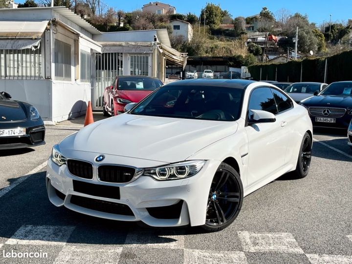 BMW M4 3.0 431 dkg origine france suivi full hud carbon garantie 12 mois Blanc - 1